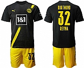 2020-21 Dortmund 32 REYNA Away Soccer Jersey,baseball caps,new era cap wholesale,wholesale hats
